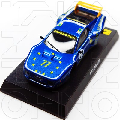 Ferrari 512 BB LM 24h Le Mans #77 1980 JMS KYOSHO 1:64 Racing