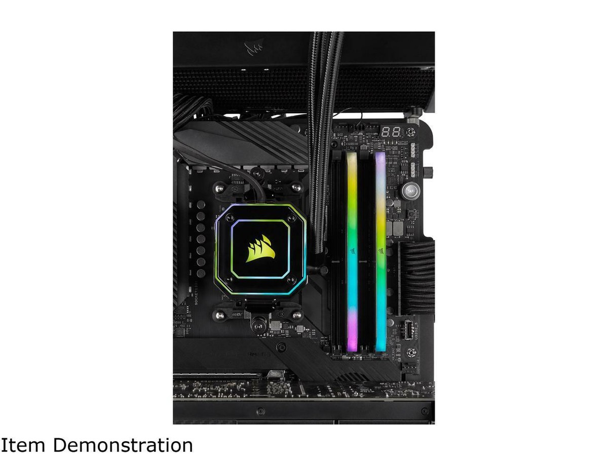 CORSAIR DDR4-3600MHz 64GB [32GB × 2枚] VENGEANCE® RGB RT 64GB (2 x 32GB) DDR4 DRAM 3600MHz C18