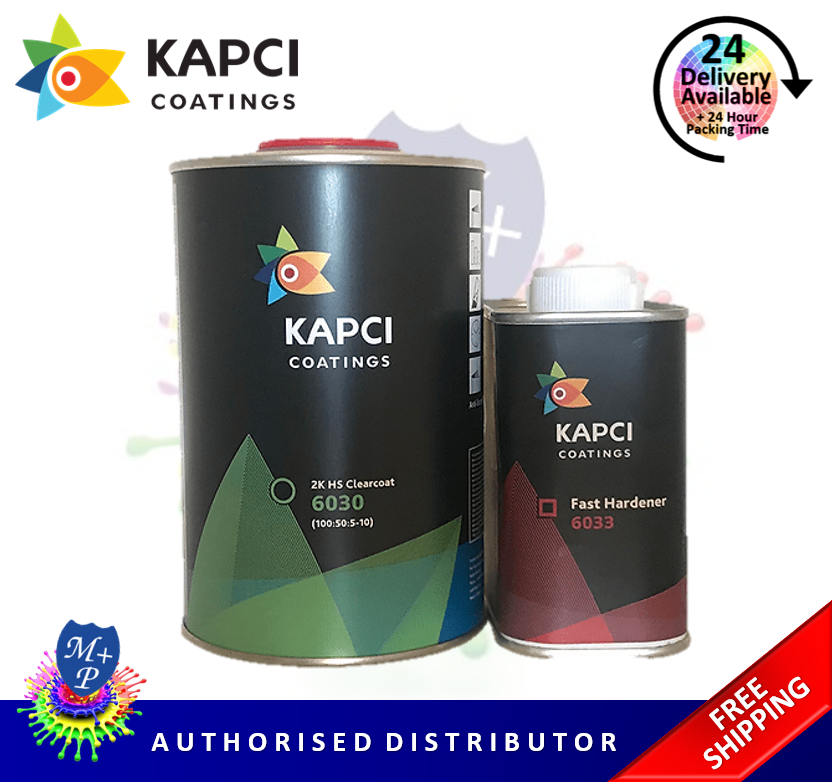 Kapci 1.5L 2K HS Lacquer 6030 + Hardener 6033 VOC COMPLIANT 2K LACQUER