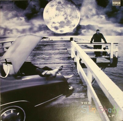 Eminem Slim Shady 2xLP Vinyl Record 1999 First Press INT290287 INT2-90287 VG+