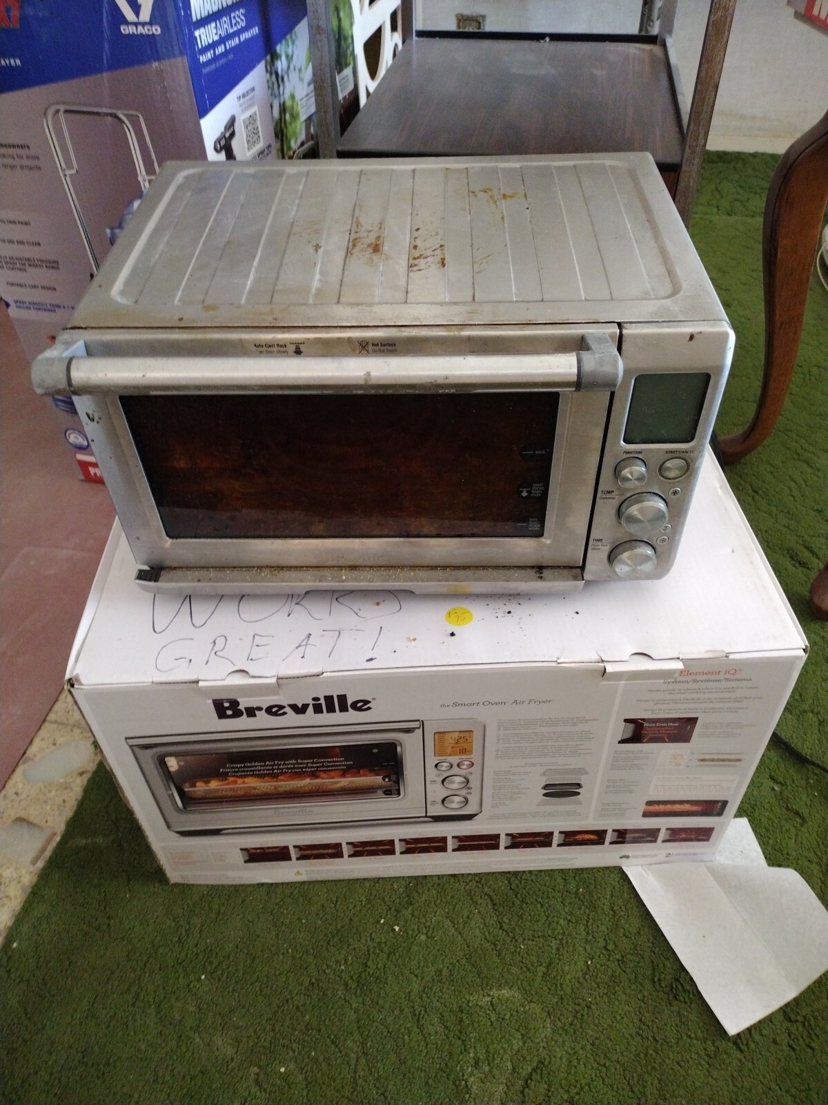 Breville BOV800XL Smart Oven Air Fryer Toaster Brushed Stainless Pizza