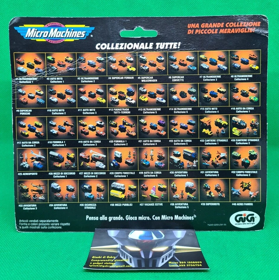 Gig Galoob 75243 - Micro Machines - #39 - Super Moto - Vintage 1997 - New - Image 3 of 4