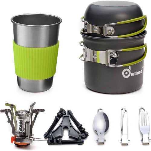 PENTOLA PER ZUPPA 3 pezzi in metallo acciaio inox pentola singola multifunzione EUR 54,63