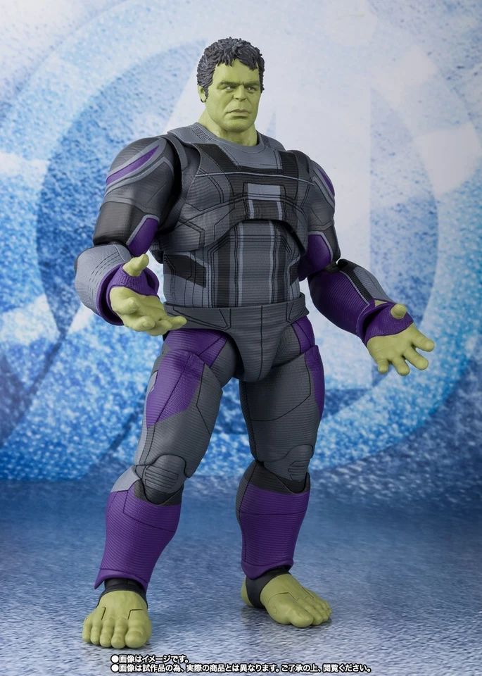 Figura RARA DE S.H.Figuarts Avengers Endgame Hulk 2019 Marvel de Japón Foto 4 de 4