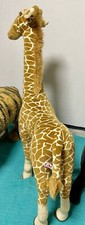 Giraffe Plush Realistic Stuffed Animal over 4 Feet Tall By FAO Schwartz