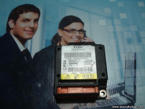 Airbagsensor Airbagsteuergerät Citroen C2 C3 9649003580 PSA TEMIC LCV3G31AAX5