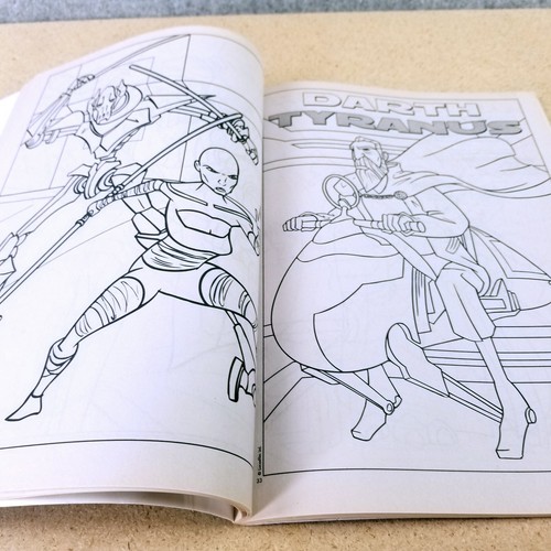 Star Wars the Clone Wars 2010 Coloring Book Duty and Honor Paperback New Unused - Picture 6 of 6
