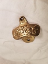 Coca Cola Vintage Wall Mount Bottle Opener Made In USA