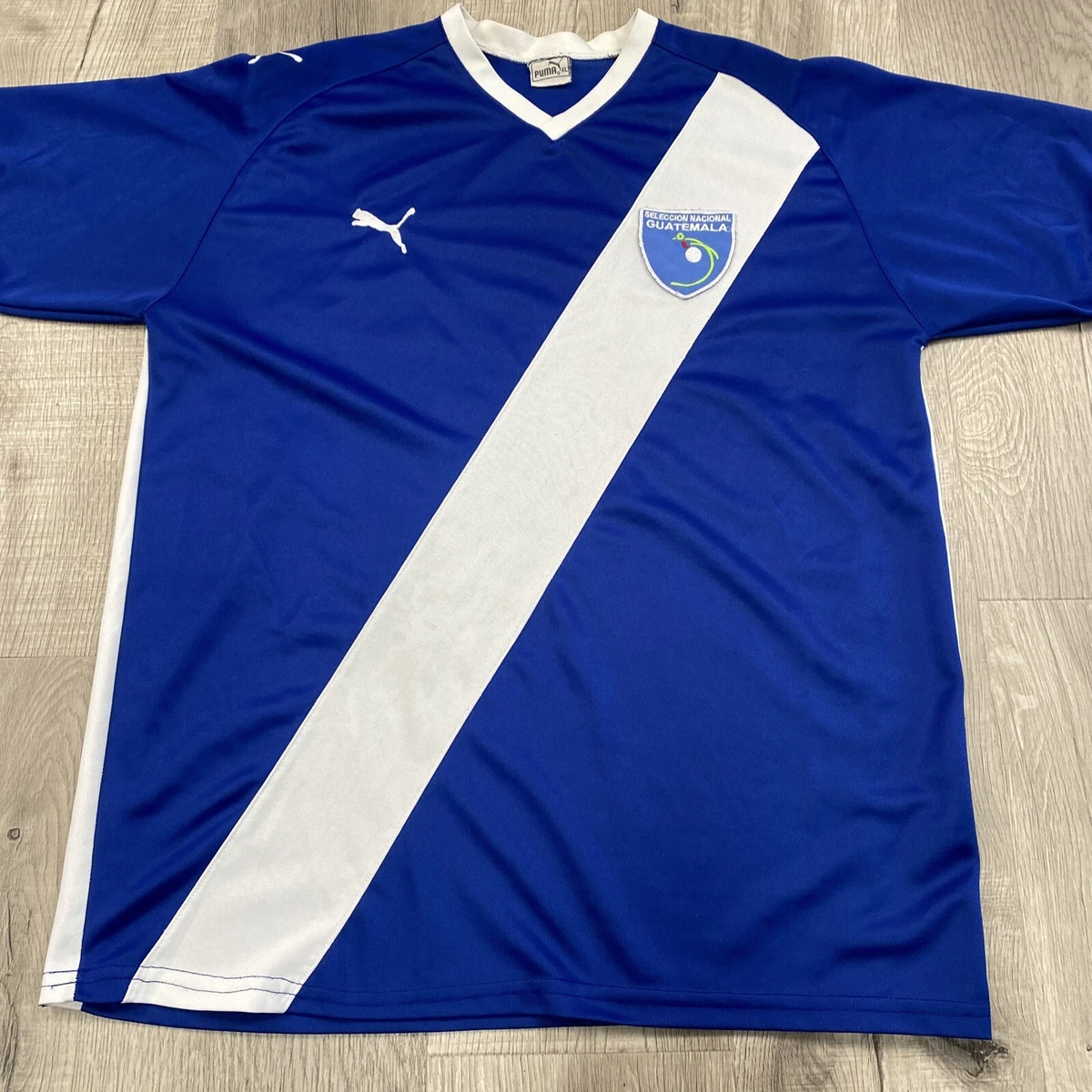 Puma Guatemala National Soccer Jersey Men s Size XL Blue USA Made