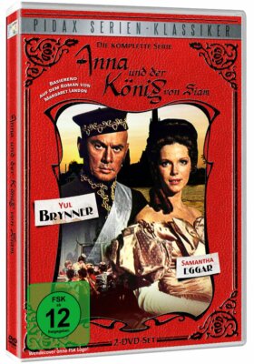 ANNA UND DER KÖNIG VON SIAM  Yul Brynner & Samantha Eggar  TV-Serie  2 DVD BOX