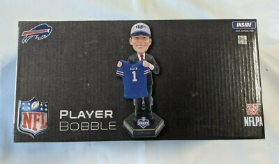 #ad #ad Josh Allen #17 Draft Day Bobblehead New Bobble Buffalo Bills Blue Jersey # 2018 $79.95