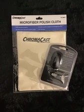 ChromaCast Go Tuner 180 Degree Chromatic Clip-On Tuner & Microfiber Polish Cloth