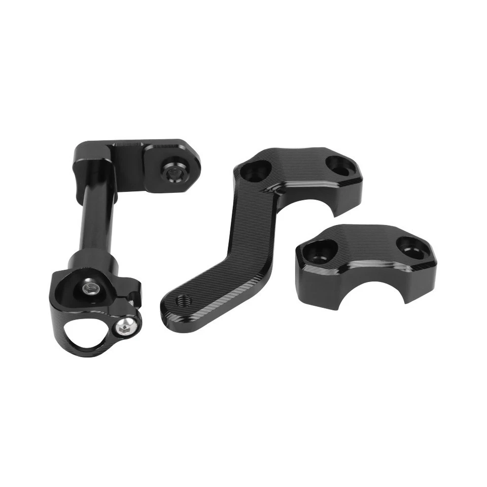 Staffa supporto stabilizzatore ammortizzatore sterzo lineare CNC per SUZUKI GSX-8S 2023-2025 - Immagine 4 di 4