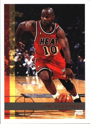 1997-98 Topps Tim Hardaway #156 Miami Heat