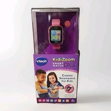VTech KidiZoom Smartwatch Pic  Video Cameras  Games Pink Glitter DX3