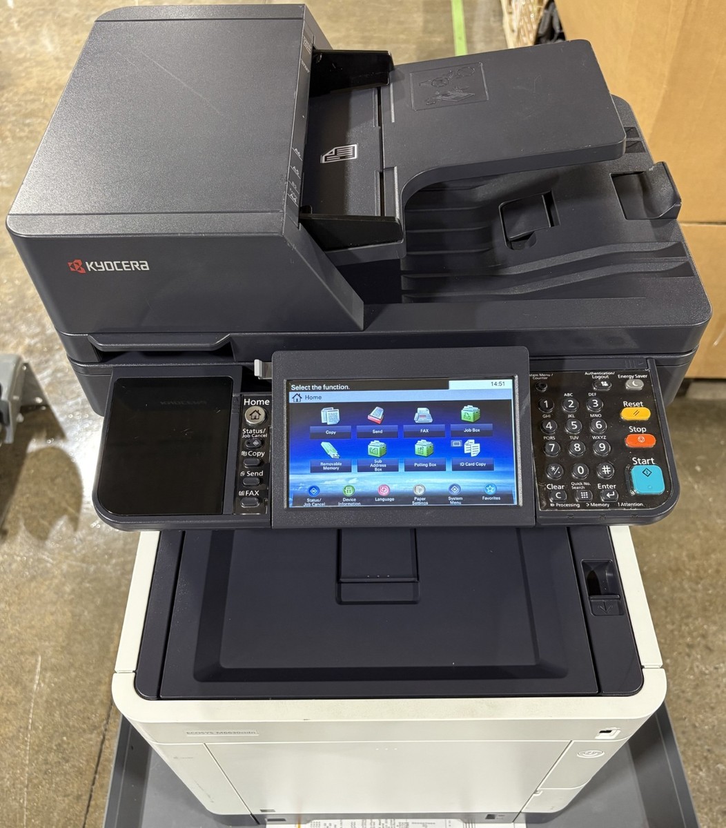 Kyocera ECOSYS M6630cidn - Color/Laser MFP Printer Copier/Letter