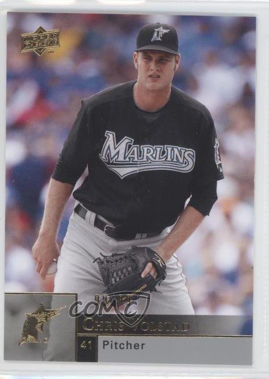 2009 Upper Deck Gold 99/99 Chris Volstad #652 g8o