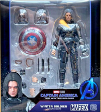 MAFEX No.203 Winter Soldier MARVEL Action Figure MEDICOM TOY Reissue New Japan