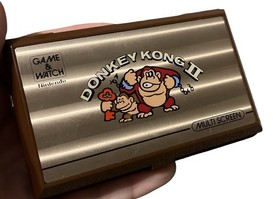 VERY CLEAN Nintendo Game And & Watch Donkey Kong II 2 - Multi Screen 1983 JR-55
