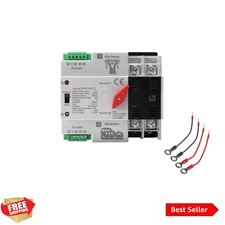 63Amp AC220V Automatic/Manual Transfer Switch 2P 50/60Hz, 2POLE 63A Mini ATS ...