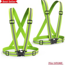 "Reflective Safety Suspenders work Suspenders With Hi Viz Reflective Strip Hold