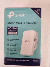 TP-Link AC1200 Dual Band Mesh WiFi Extender - Wi-Fi Dead Zone Killer