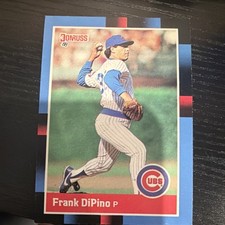 Donruss 1988 Frank DiPino #570 Chicago Cubs Baseball Card Base Set MLB ERROR 