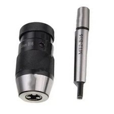 B16 116mm Lathe Drill Chuck Keyless Design for Quick and Easy Chucking