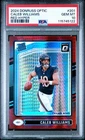 2024 CALEB WILLIAMS RATED ROOKIE RC OPTIC RED HYPER #201 CALEB WILLIAMS PSA 10
