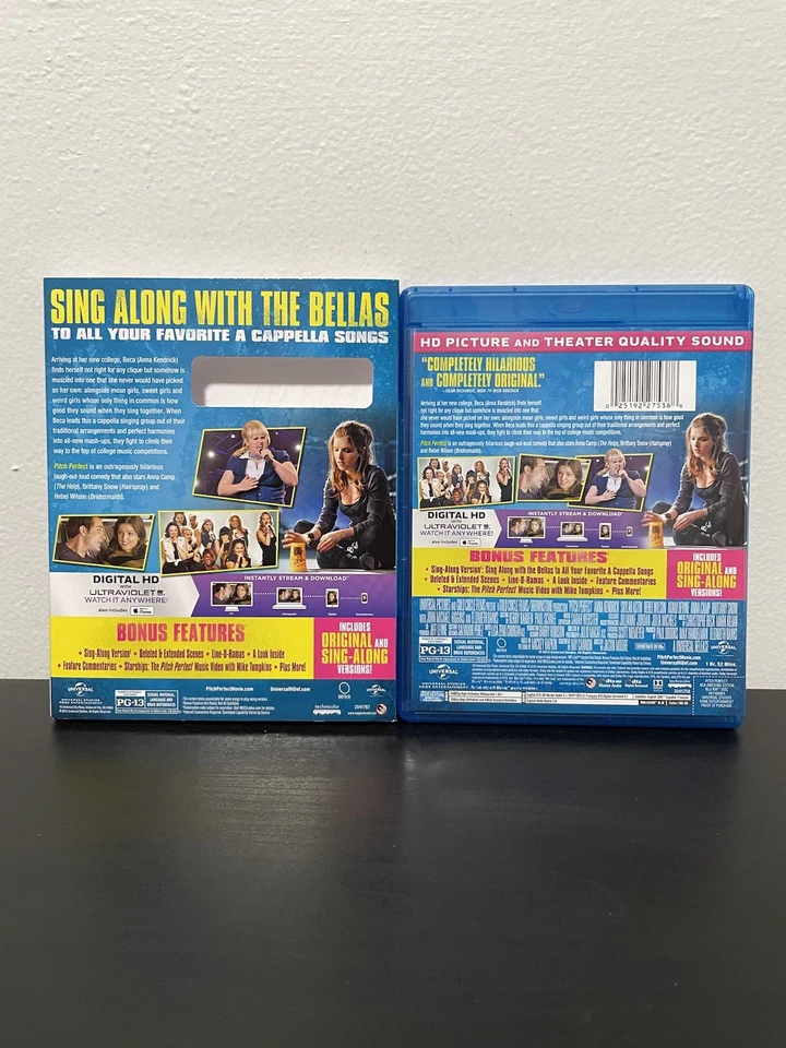 Pitch Perfect Aca-Awesome Edition Blu-Ray Slipcover Sing Along + Original Movie - Image 4 of 4