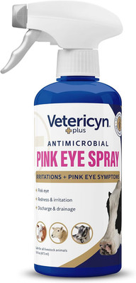 plus Livestock Pink Eye Spray | Conjunctivitis Relief for Animals, Safe and Non-