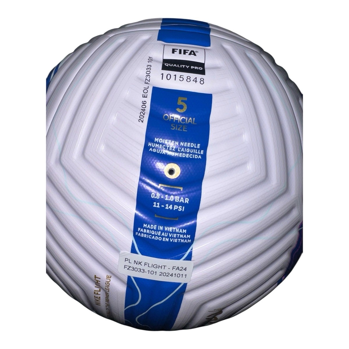 Nike Premier League Official Match Soccer Ball Flight 24/25 OMB