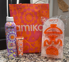 Amika Volumizing Finishing Spray Nourishing Mask Hair Clip Bag Bundle NEW