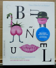 Three Films By Luis Bunuel (Criterion Collection 3-Blu-ray Box Set) BRAND NEW