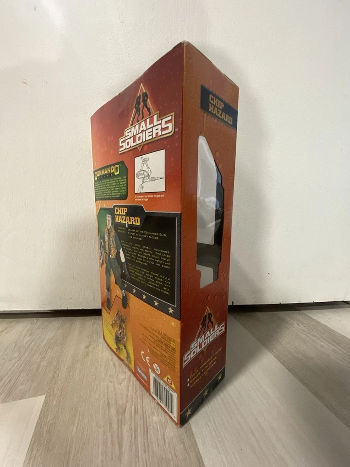Figura de acción Small Soldiers Non-Talking Chip Hazard Vintage 1998 12" NUEVA Foto 3 de 4