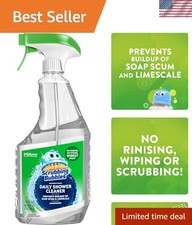 Effective 32 oz Daily Shower Cleaner Spray - Prevents Soap Scum & Limescale 0.34 per fl oz