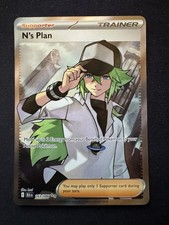 Pokémon TCG N's Plan 163/086 Black bolt ultra rare
