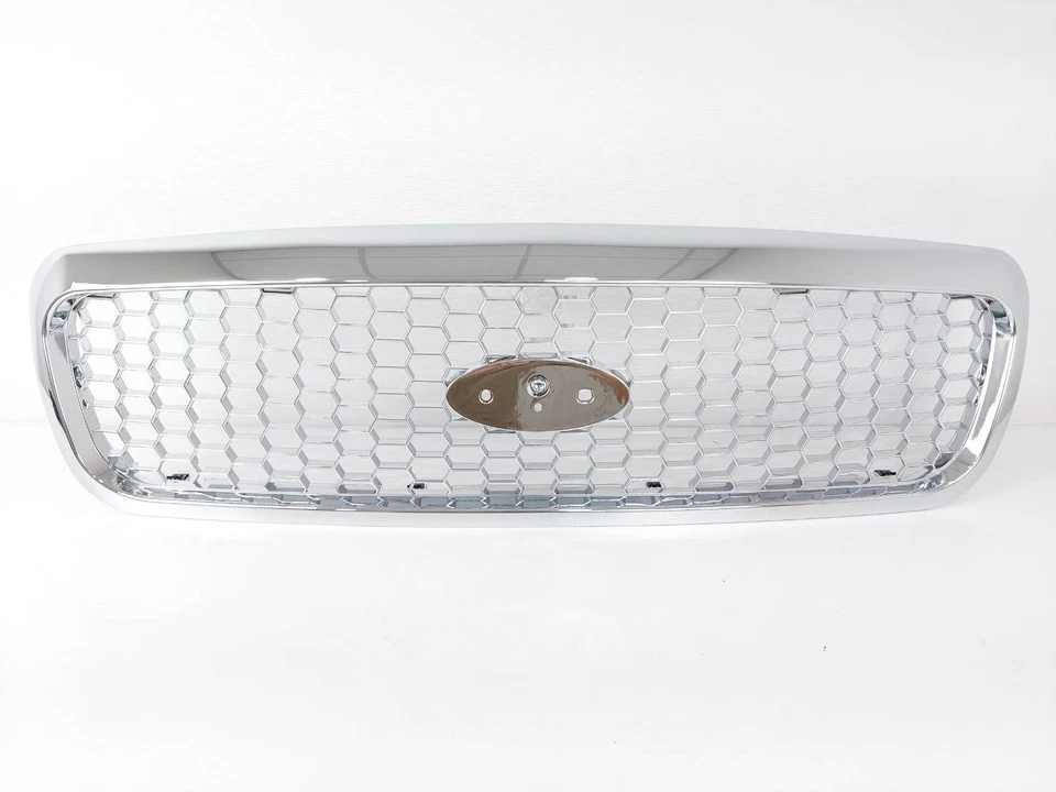 Apto para parrilla Ford Crown Victoria 1998-2011 totalmente cromada 6W7Z-8200-AA ¡RARA!! Foto 3 de 4