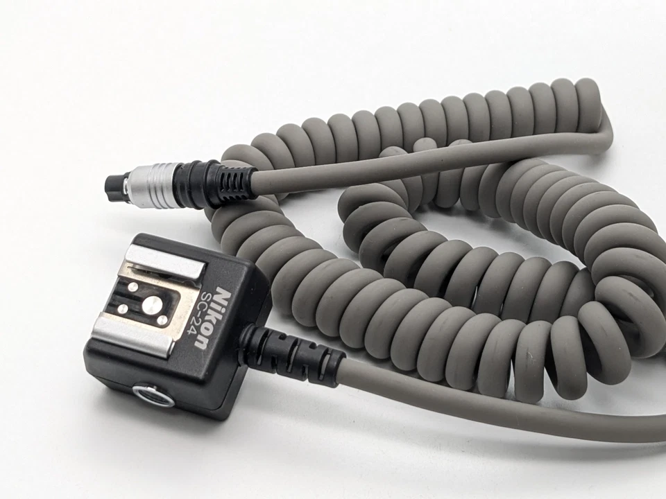 [Unused in Box] Nikon SC-24 TTL Remote Sync Cord Cable for Speedlight from Japan - Image 3 of 4