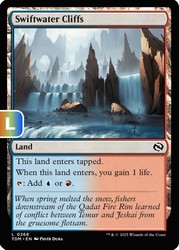 Swiftwater Cliffs - Tarkir: Dragonstorm #268