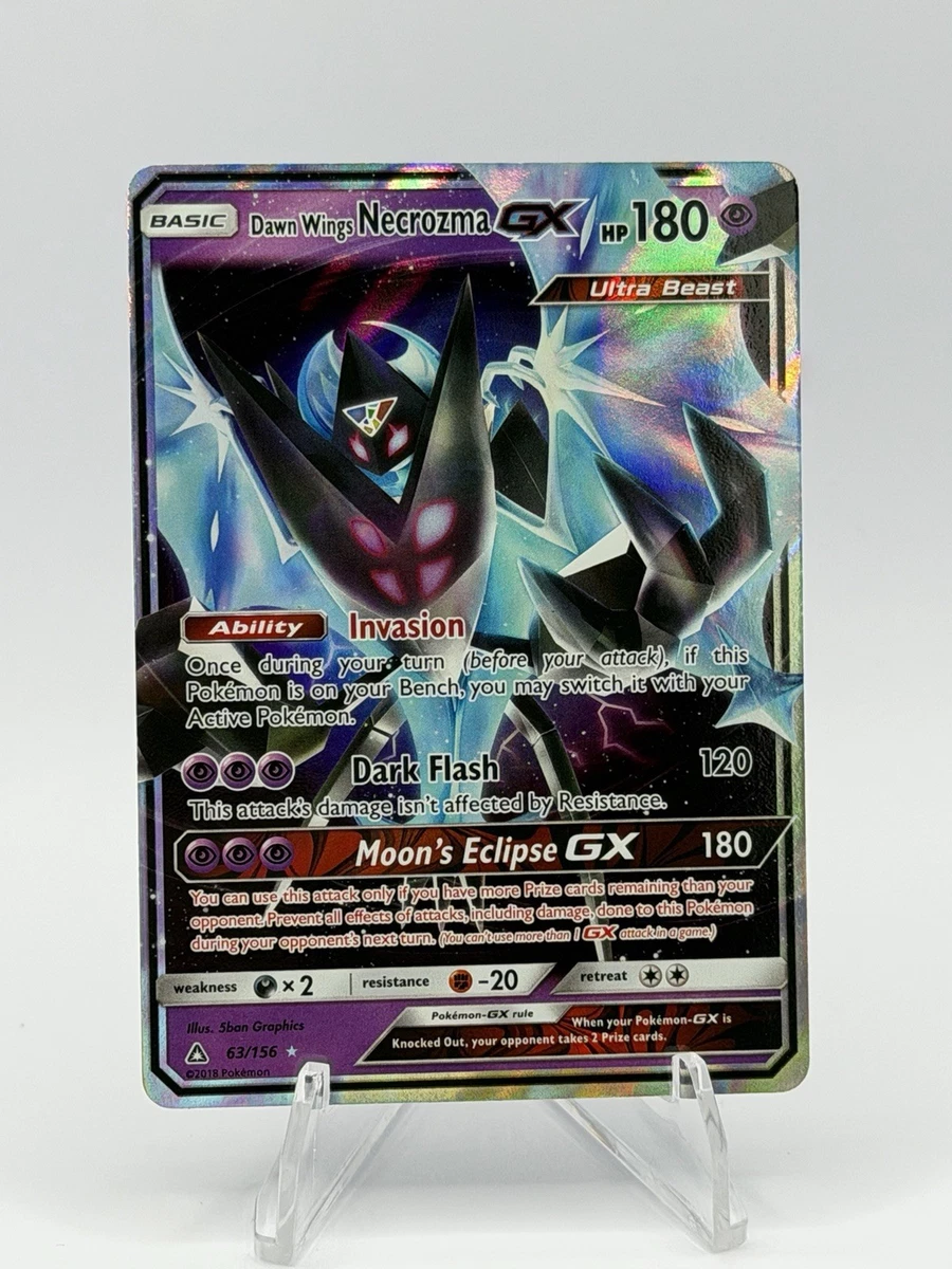 dawn wings necrozma pokemon card GX Full Art - 143/156 - Ultra Prism Necrozma Prism tin Pokmon TCG Ultra Necrozma GX