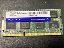 ADATA 4GB DDR3 Laptop RAM - PC3-10600S 1333MHz AD73I1C1674EV 