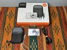 Sony Cyber-shot DSC-W830 20.1MP Compact Digital Camera With Case In Box TESTED