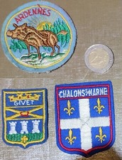 Ecussons brodés Champagne ardennes 2,50 € l'unité