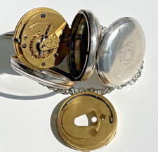 Antike englische Schlüssel TaschenuhrPocket Watch  - Spz4