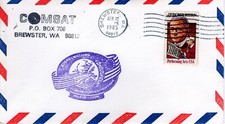 DISCOVERY SPACE SHUTTLE LAUNCH, BREWSTER, WA 1985 FDC16013