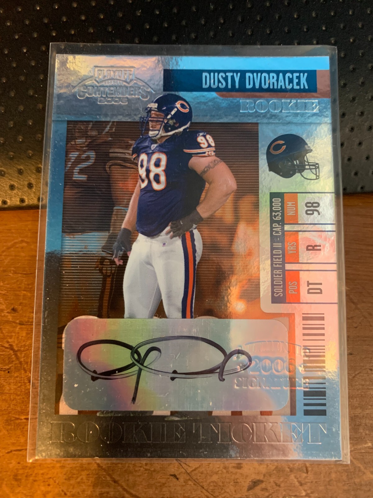 2006 Playoff Contenders #155 Dusty Dvoracek - AUTOGRAPH RC