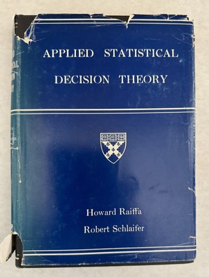 Howard Raiffa, Robert Schlaifer / Applied Statistical Decision Theory 1961