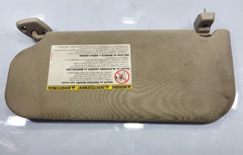 2008-2010 FORD F250 F350 PASSENGER SUN VISOR 3U5A-00014-BA GENUINE OEM USED PART - Image 2 of 4