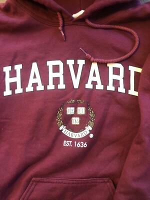 Harvard University - Hoodie Sweatshirt - Size Small | eBay